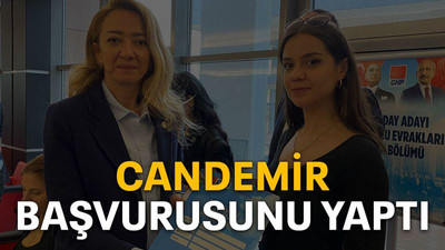 Candemir başvurusunu yaptı